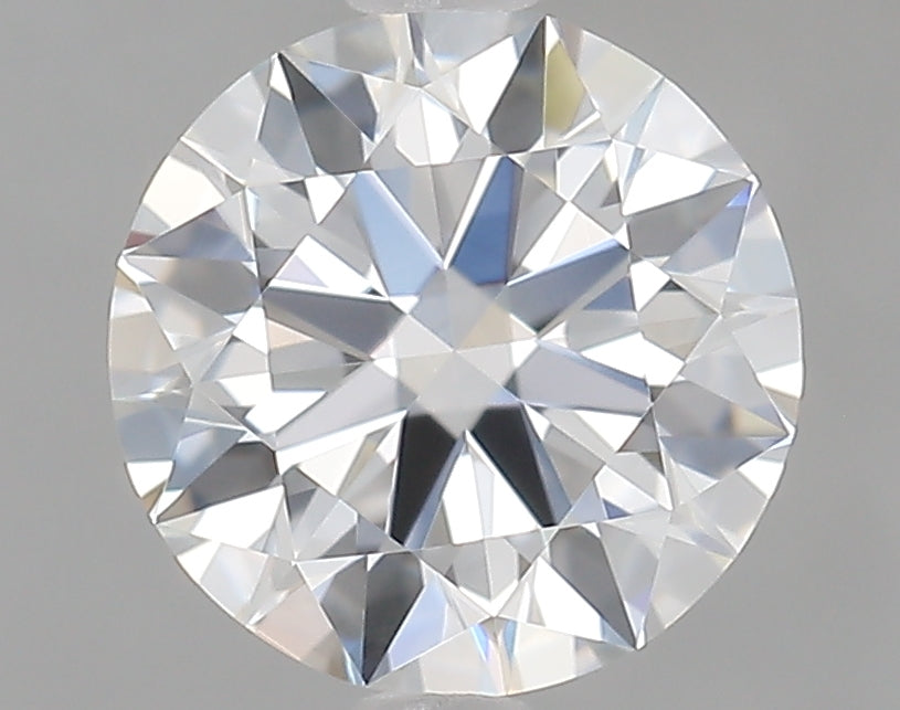 0.7 Carat Round Natural Diamond with  Cut Diamond in 14KT  view 1
