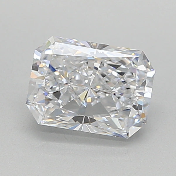 1.5 Carat Radiant Lab Diamond with  Cut Diamond in 14KT  view 1
