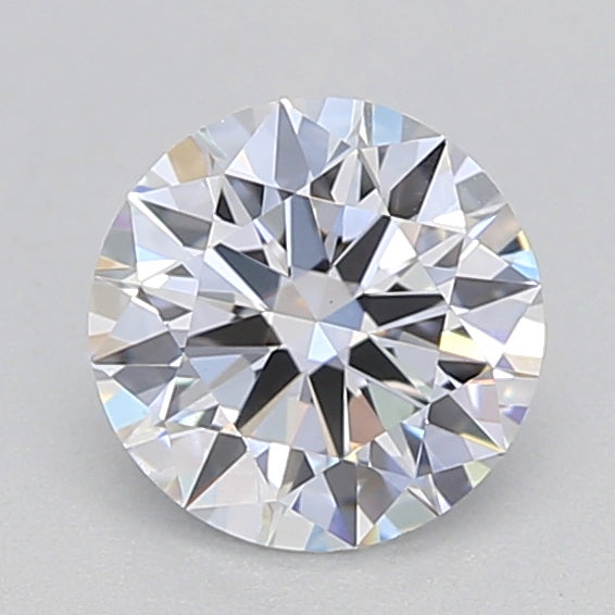 0.51 Carat Round Lab Diamond with  Cut Diamond in 14KT  view 1
