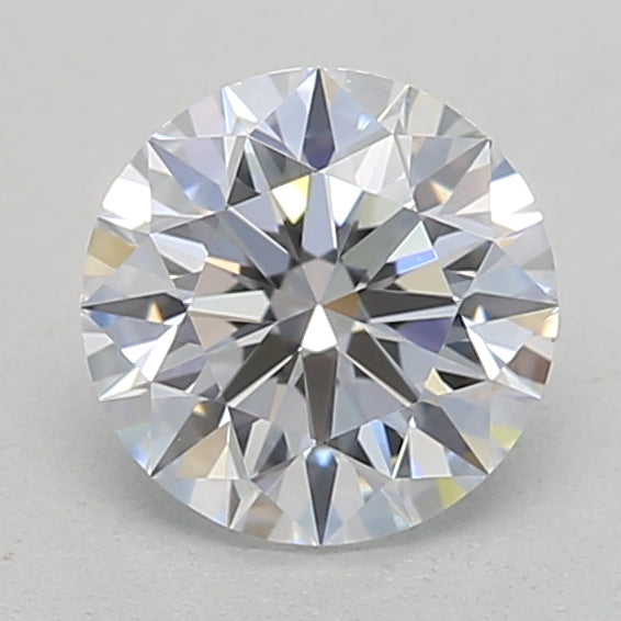 0.5 Carat Round Lab Diamond & 0.52 Carat Round Lab Diamond with  Cut Diamond in 14KT  view 1
