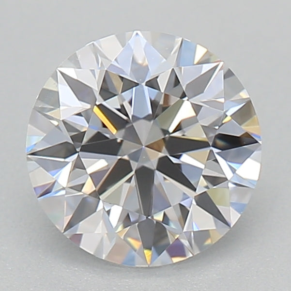 0.74 Carat Round Lab Diamond with  Cut Diamond in 14KT  view 1
