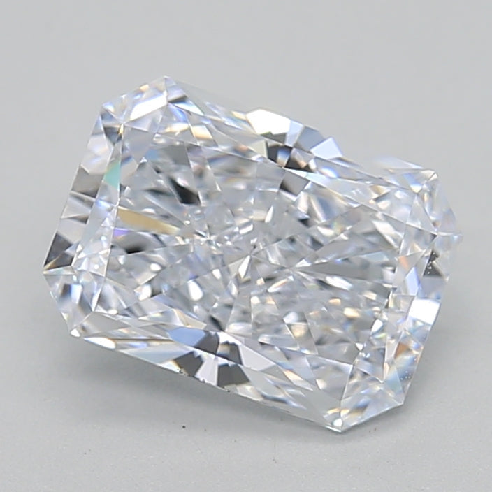1.62 Carat Radiant Lab Diamond with  Cut Diamond in 14KT  view 1
