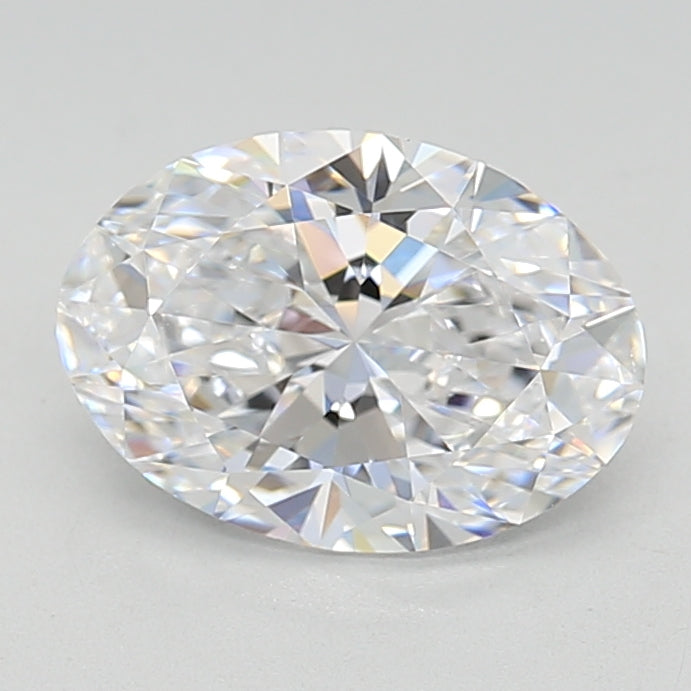 1.77 Carat Oval Lab Diamond with  Cut Diamond in 14KT  view 1
