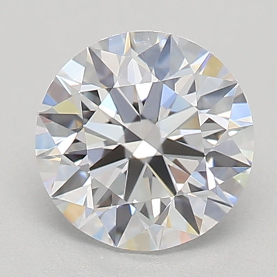 0.51 Carat Round Lab Diamond with  Cut Diamond in 14KT  view 1
