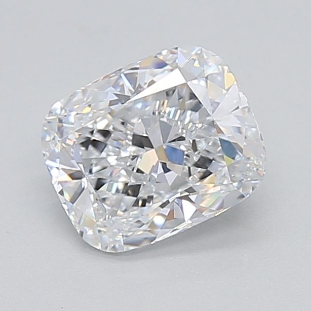 1.5 Carat Cushion Lab Diamond with  Cut Diamond in 14KT  view 1
