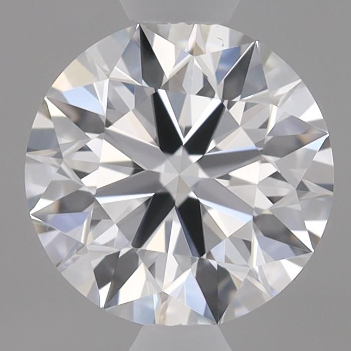0.62 Carat Round Lab Diamond with  Cut Diamond in 14KT  view 1
