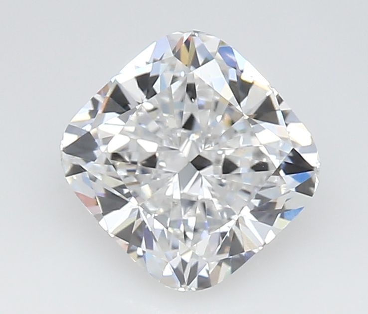 1.72 Carat Cushion Lab Diamond with  Cut Diamond in 14KT  view 1
