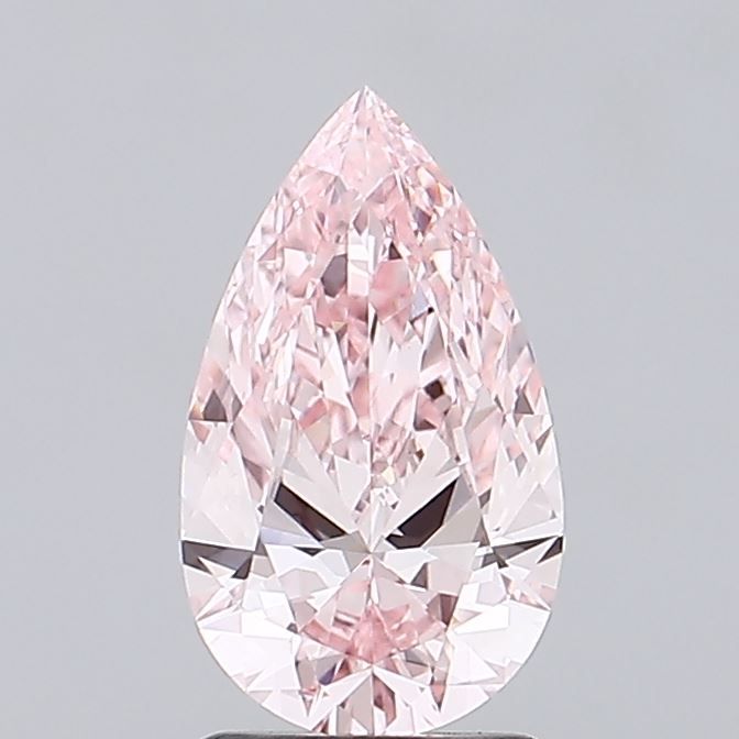 1.77 Carat Pear Lab Diamond with  Cut Diamond in 14KT  view 1
