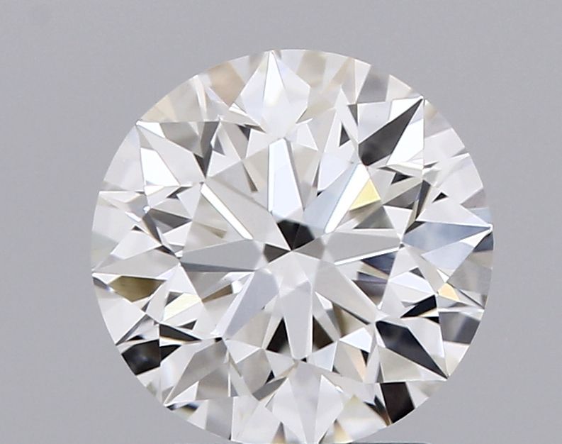2.0 Carat Round Lab Diamond with  Cut Diamond in 14KT  view 1
