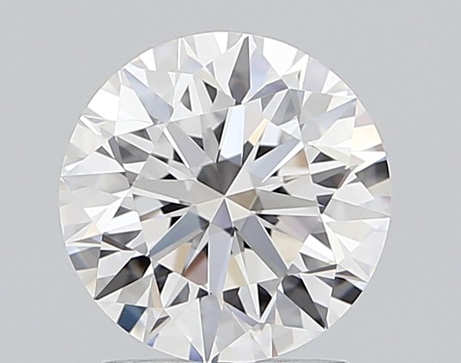 1.5 Carat Round Lab Diamond with  Cut Diamond in 14KT  view 1
