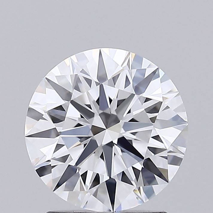 1.54 Carat Round Lab Diamond with  Cut Diamond in 14KT  view 1
