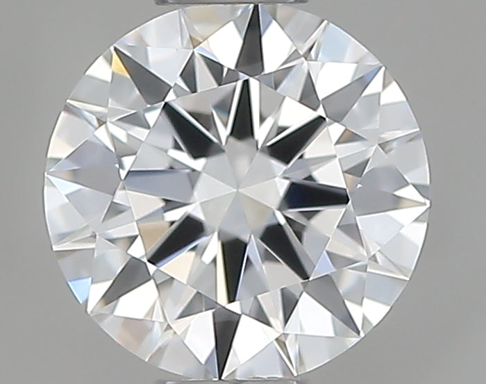 0.5 Carat Round Natural Diamond with  Cut Diamond in 14KT  view 1
