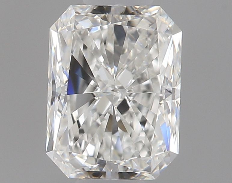 0.51 Carat Radiant Natural Diamond with  Cut Diamond in 14KT  view 1
