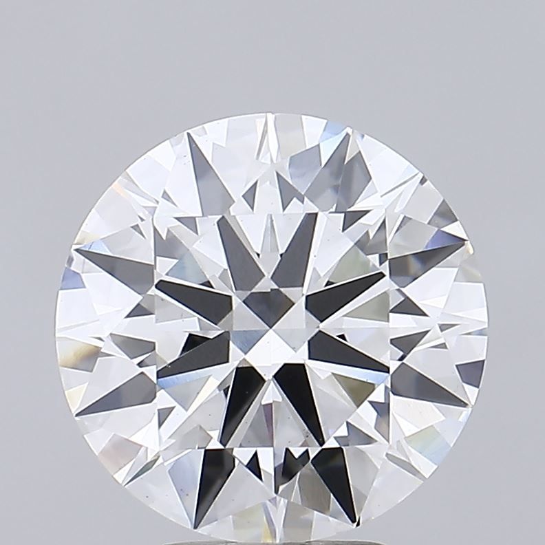 5.1 Carat Round Lab Diamond with  Cut Diamond in 14KT  view 1
