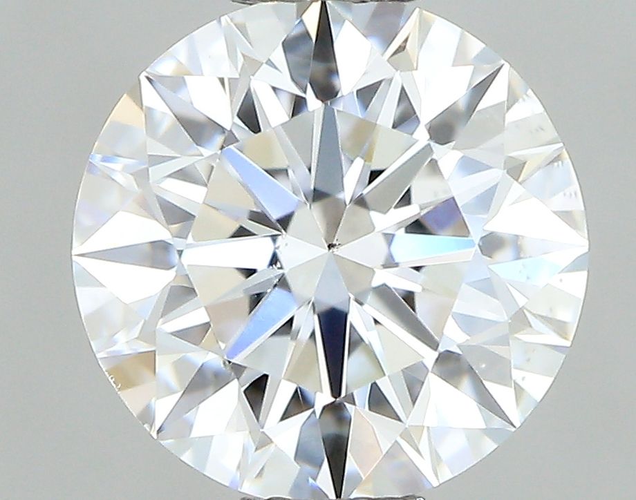 0.85 Carat Round Natural Diamond with  Cut Diamond in 14KT  view 1
