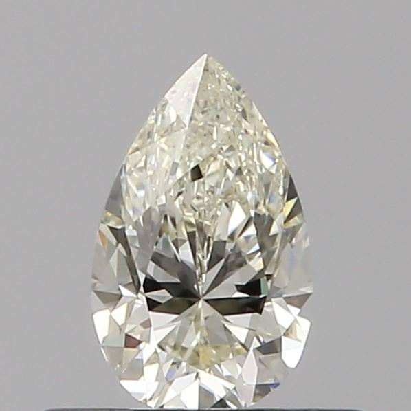 0.34 Carat Pear Natural Diamond with  Cut Diamond in 14KT  view 1
