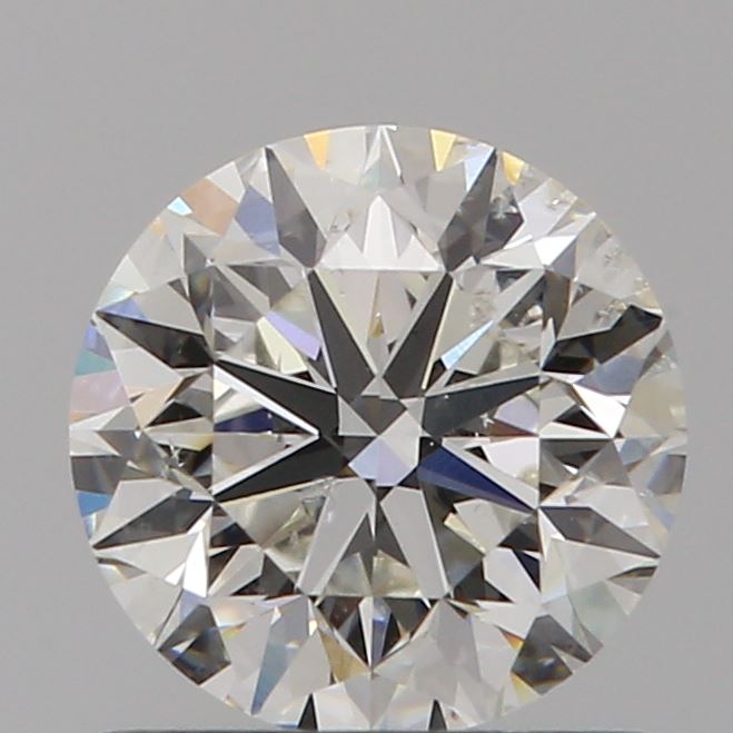 0.9 Carat Round Natural Diamond with  Cut Diamond in 14KT  view 1
