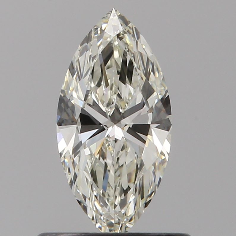 0.51 Carat Marquise Natural Diamond with  Cut Diamond in 14KT  view 1
