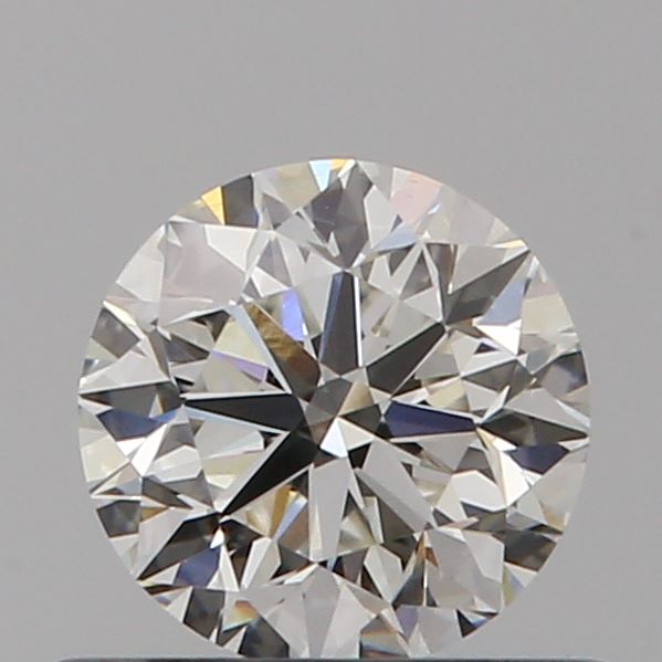 0.51 Carat Round Natural Diamond with  Cut Diamond in 14KT  view 1
