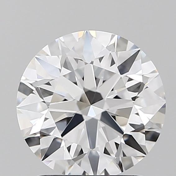 1.61 Carat Round Lab Diamond with  Cut Diamond in 14KT  view 1
