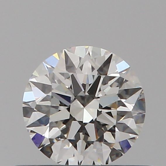 0.4 Carat Round Natural Diamond with  Cut Diamond in 14KT  view 1
