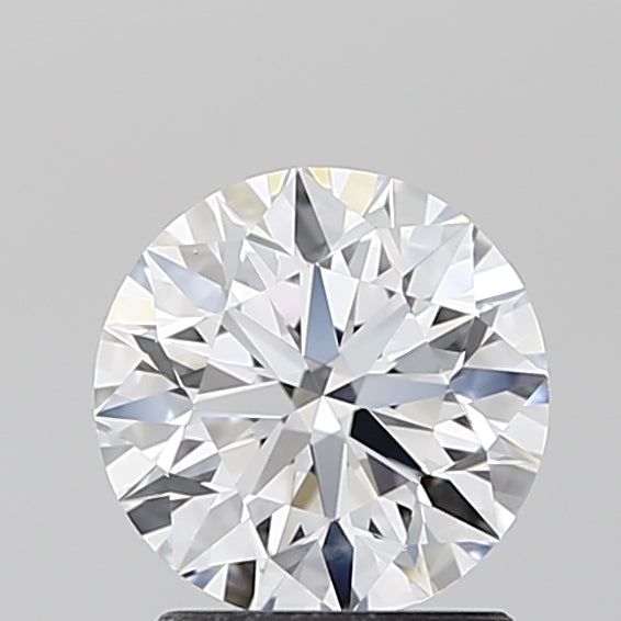 1.56 Carat Round Lab Diamond with  Cut Diamond in 14KT  view 1
