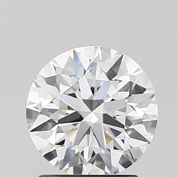 1.61 Carat Round Lab Diamond with  Cut Diamond in 14KT  view 1
