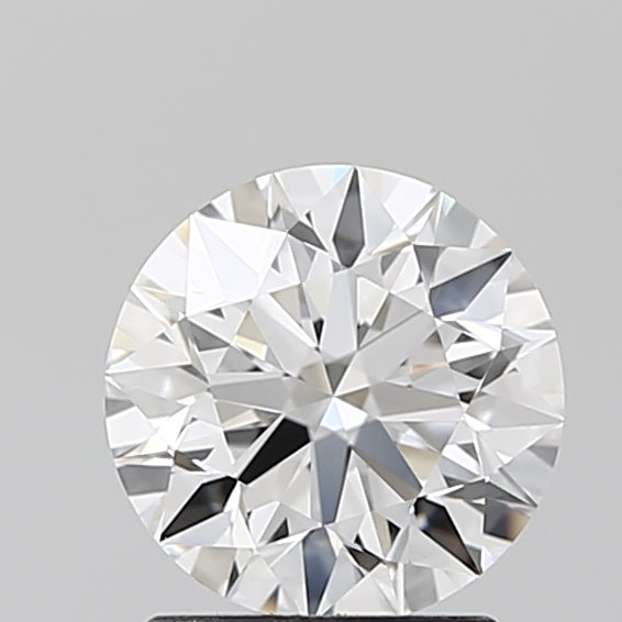 1.6 Carat Round Lab Diamond with  Cut Diamond in 14KT  view 1
