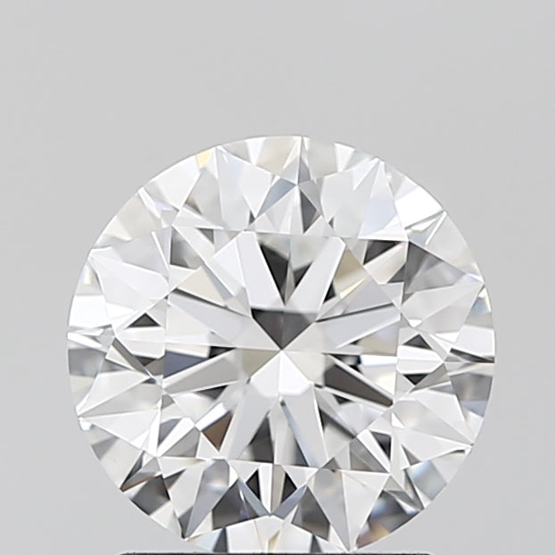1.62 Carat Round Lab Diamond with  Cut Diamond in 14KT  view 1
