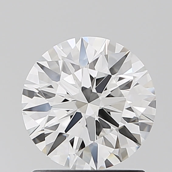 1.04 Carat Round Lab Diamond & 1.03 Carat Round Lab Diamond with  Cut Diamond in 14KT  view 1
