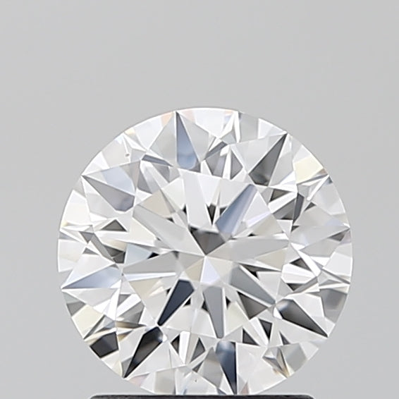 1.56 Carat Round Lab Diamond with  Cut Diamond in 14KT  view 1
