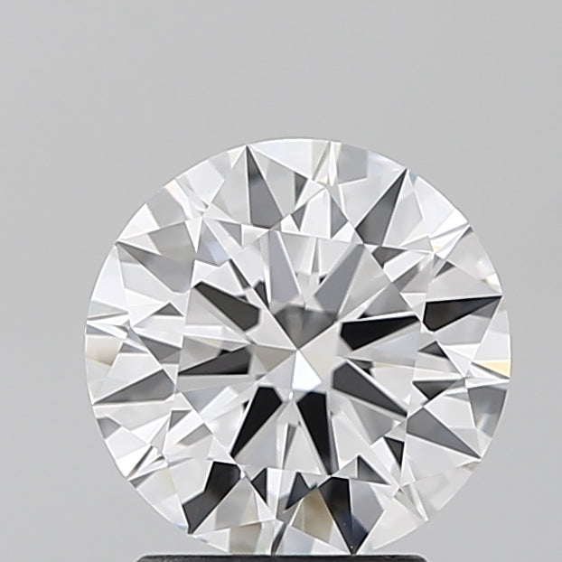 2.14 Carat Round Lab Diamond with  Cut Diamond in 14KT  view 1
