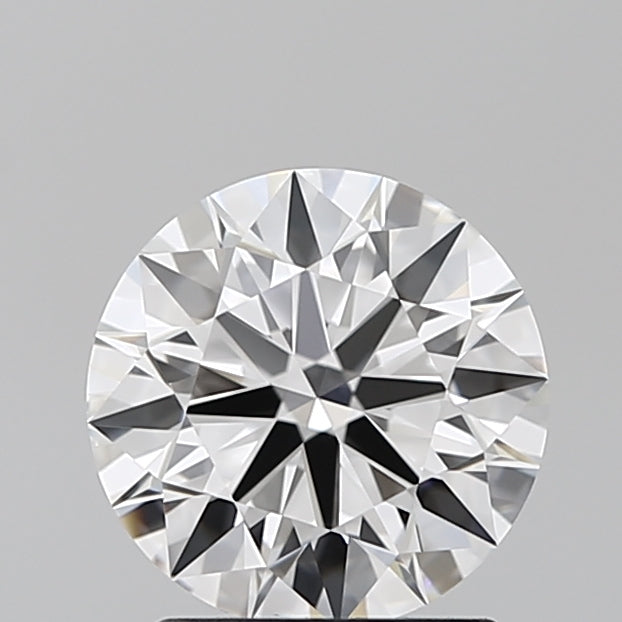 1.63 Carat Round Lab Diamond with  Cut Diamond in 14KT  view 1
