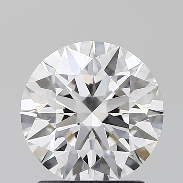 1.64 Carat Round Lab Diamond with  Cut Diamond in 14KT  view 1
