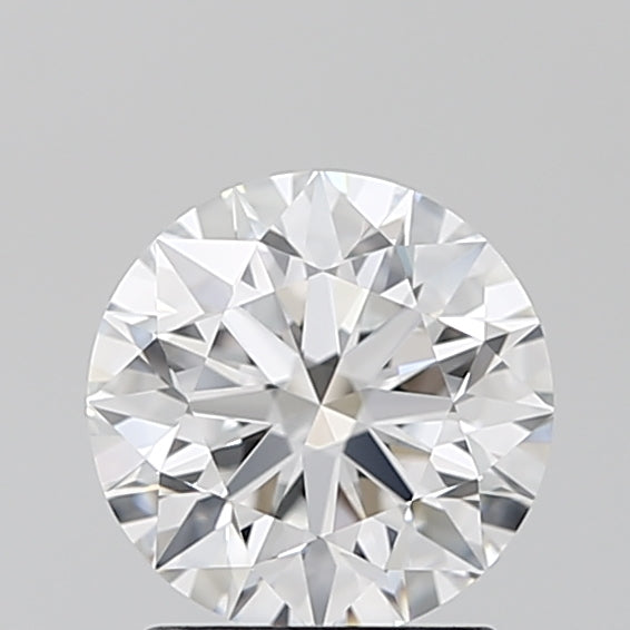 1.6 Carat Round Lab Diamond with  Cut Diamond in 14KT  view 1
