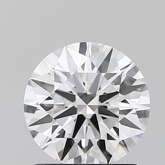1.11 Carat Round Lab Diamond with  Cut Diamond in 14KT  view 1
