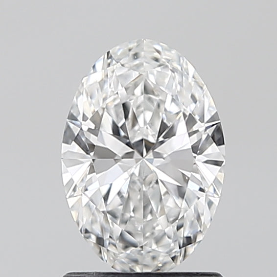 1.13 Carat Oval Lab Diamond with  Cut Diamond in 14KT  view 1
