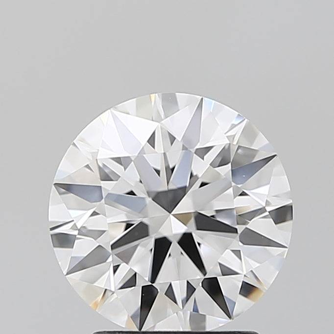 2.1 Carat Round Lab Diamond with  Cut Diamond in 14KT  view 1
