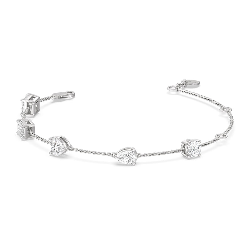 Multi Shape Station Bracelet