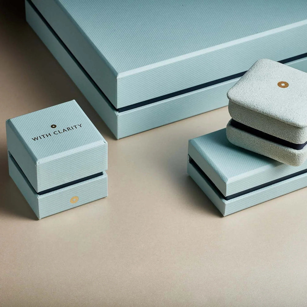 4.52ct Radiant Arc Hidden Halo Engagement Ring with 4 3/4 Cut Diamond in 14KT Radiant view 7
