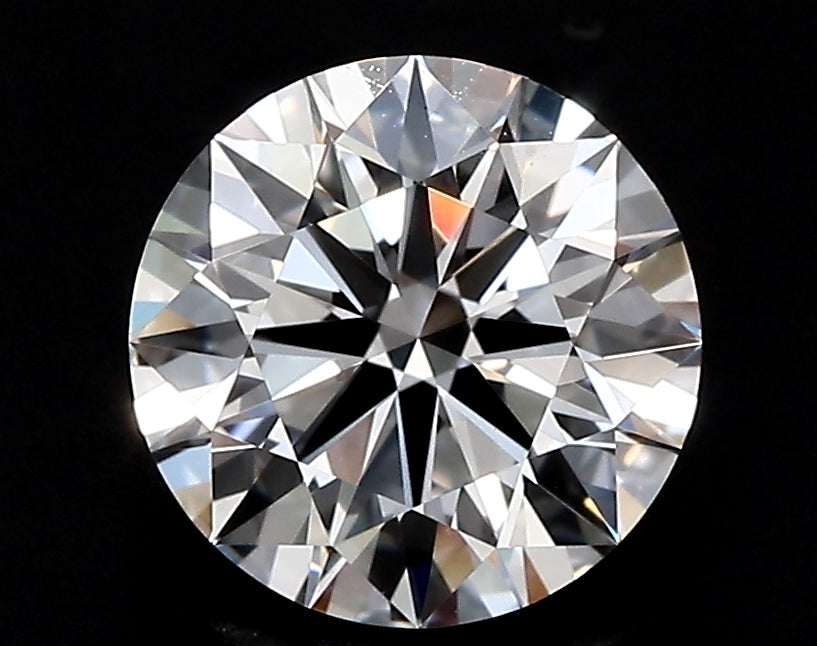 5.07 Carat Round Lab Diamond with  Cut Diamond in 14KT  view 1
