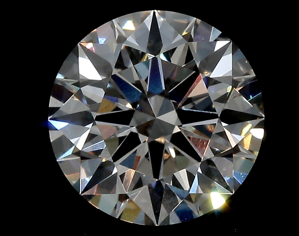 1.55 Carat Round Lab Diamond with  Cut Diamond in 14KT  view 1
