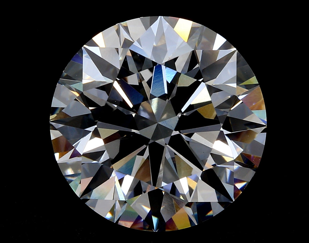 1.51 Carat Round Lab Diamond with  Cut Diamond in 14KT  view 1
