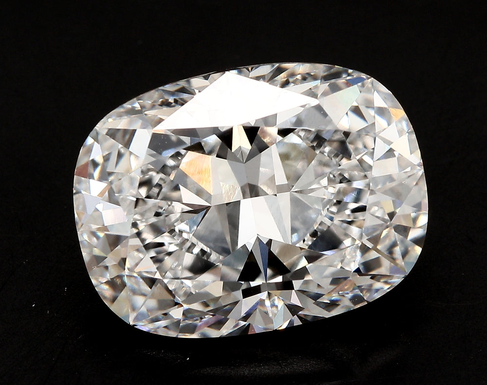 2.11 Carat Cushion Lab Diamond with  Cut Diamond in 14KT  view 1
