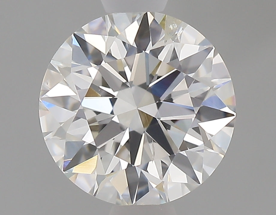 1.01 Carat Round Lab Diamond with  Cut Diamond in 14KT  view 1
