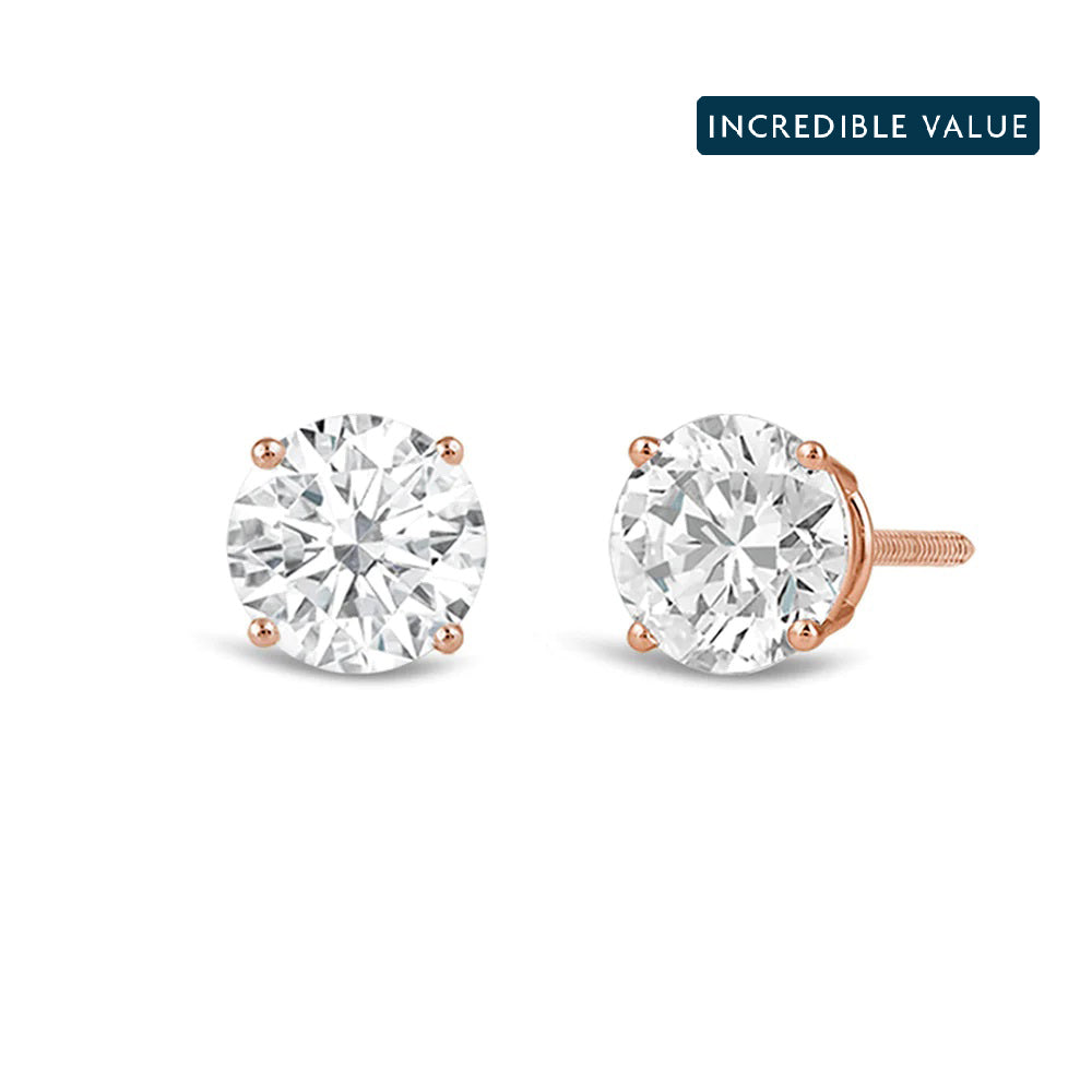 What is an Ideal Size for Diamond Stud Earrings? – DiamondStuds News