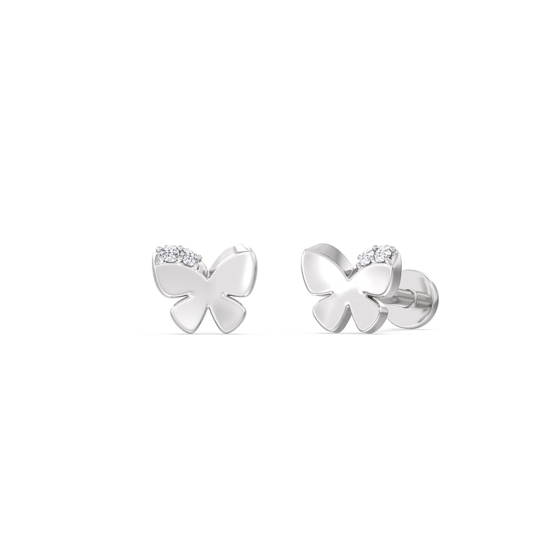 Butterfly Flatback Studs