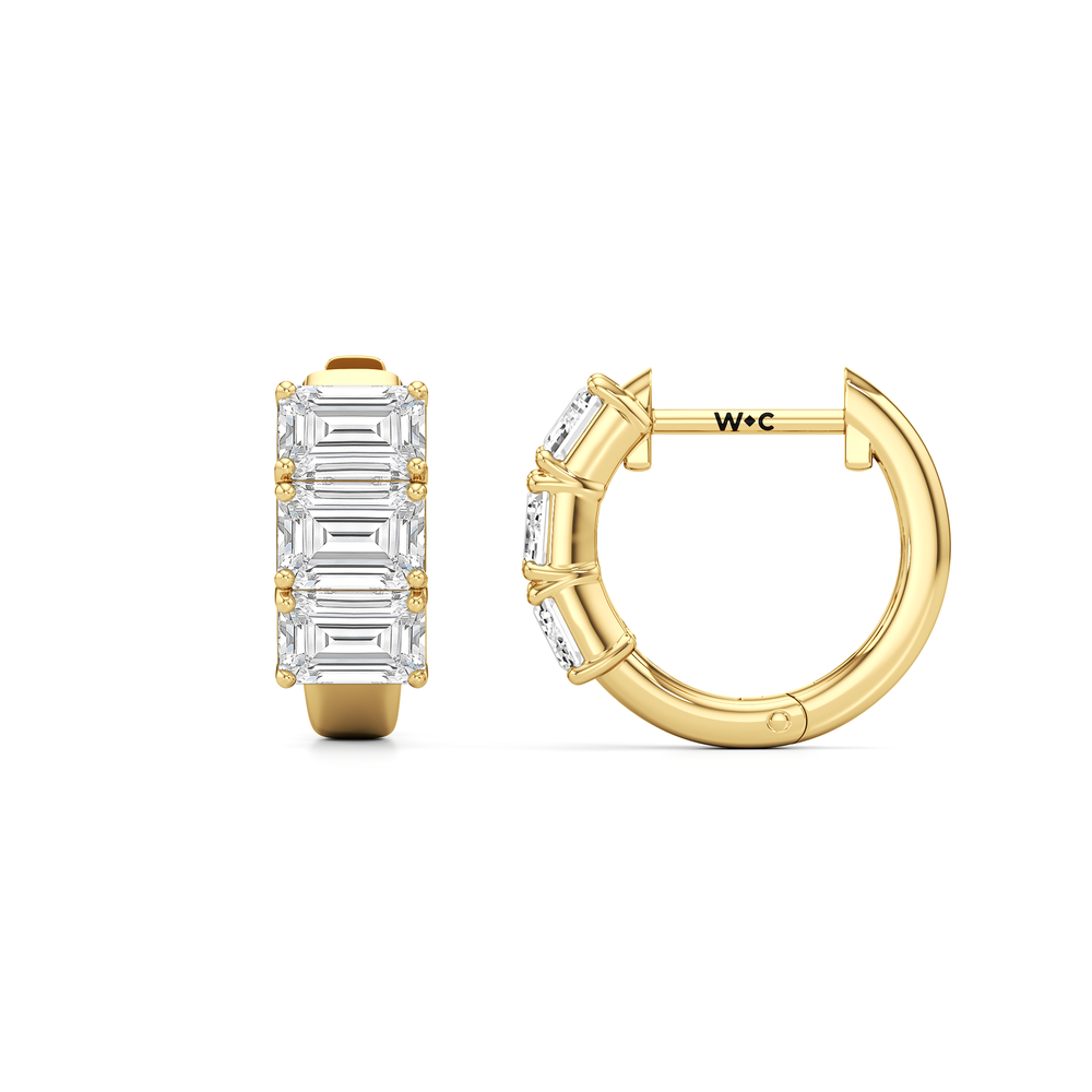 The East West Climbers with 14KT Yellow Gold / Lab / 2  1/20 Cut Diamond in 14KT Yellow Gold / Lab / 2  1/20 view 5
