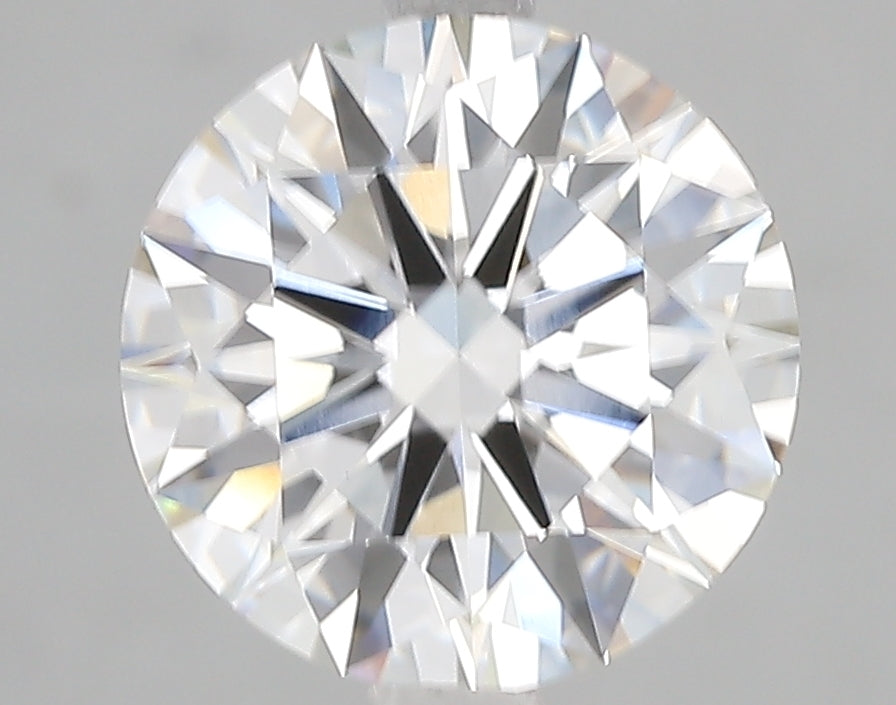 3.5 Carat Round Lab Diamond with  Cut Diamond in 14KT  view 1
