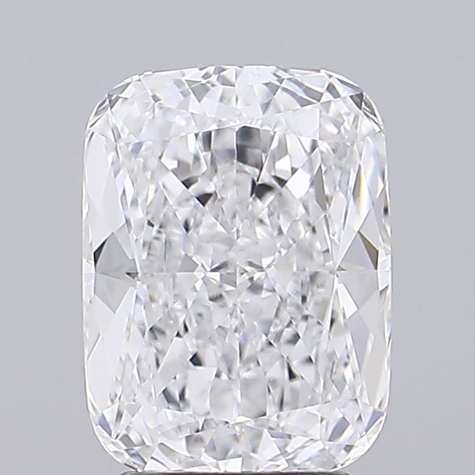 1.5 Carat Cushion Lab Diamond with  Cut Diamond in 14KT  view 1
